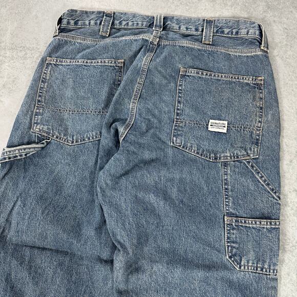 Signature Levi Strauss Carpenter Jeans - Size: W36 L30 - Picture 8 of 9